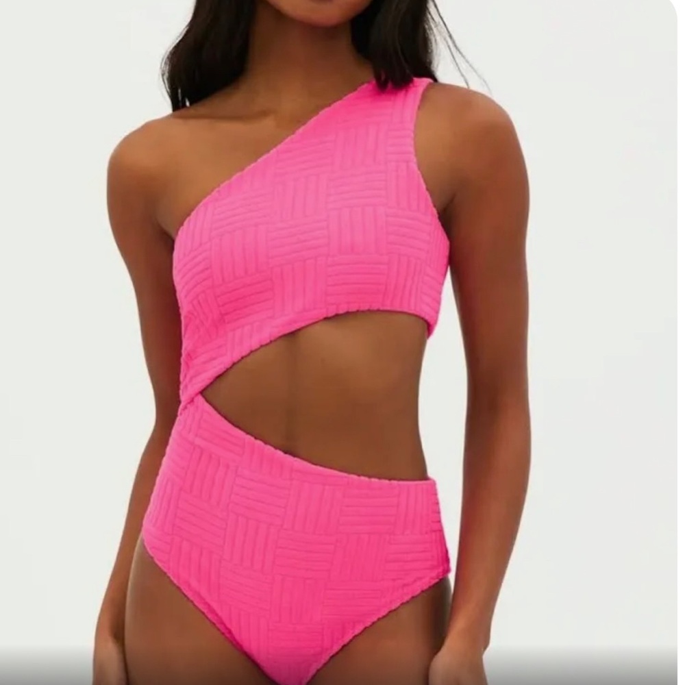 Beach Riot Celine Cutout One Piece Swimsuit
